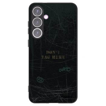 Picasee husă neagră din silicon pentru Samsung Galaxy S24+ S926B 5G - DON´T TAG