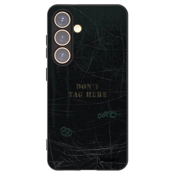 Picasee husă neagră din silicon pentru Samsung Galaxy S24 S921B 5G - DON´T TAG