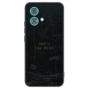 Picasee husă neagră din silicon pentru Motorola Edge 40 Neo - DON´T TAG