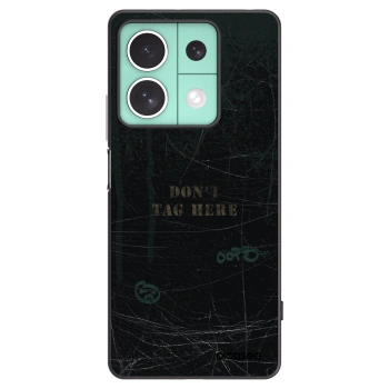 Picasee husă neagră din silicon pentru Xiaomi Redmi Note 13 5G - DON´T TAG