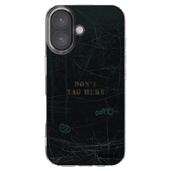 Picasee husă transparentă din silicon pentru Apple iPhone 16 - DON´T TAG