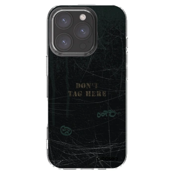 Picasee husă transparentă din silicon pentru Apple iPhone 16 Pro - DON´T TAG