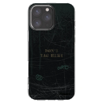 Picasee husă transparentă din silicon pentru Apple iPhone 16 Pro Max - DON´T TAG