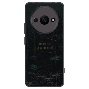 Picasee husă neagră din silicon pentru Xiaomi Redmi A3 - DON´T TAG