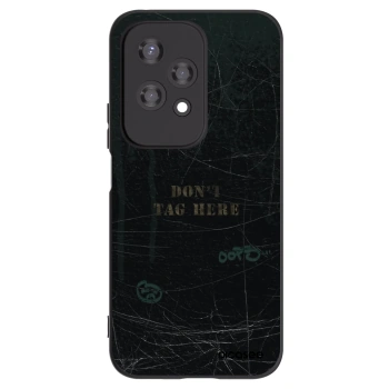 Picasee husă neagră din silicon pentru Honor 200 Lite - DON´T TAG