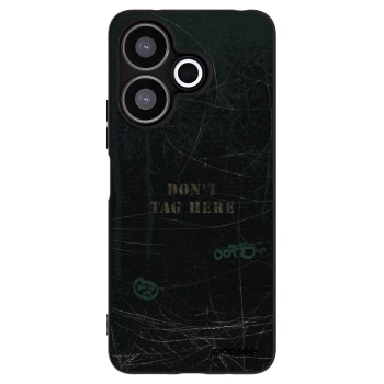 Picasee husă neagră din silicon pentru Xiaomi Redmi 13 4G - DON´T TAG