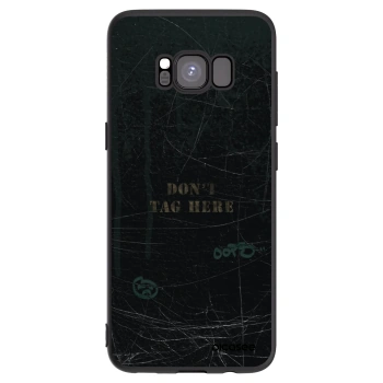 Picasee husă neagră din silicon pentru Samsung Galaxy S8 G950F - DON´T TAG