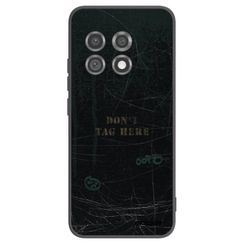 Picasee husă neagră din silicon pentru OnePlus 11 5G - DON´T TAG