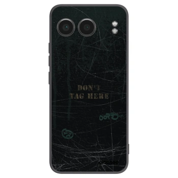 Picasee husă neagră din silicon pentru OnePlus Nord 4 - DON´T TAG