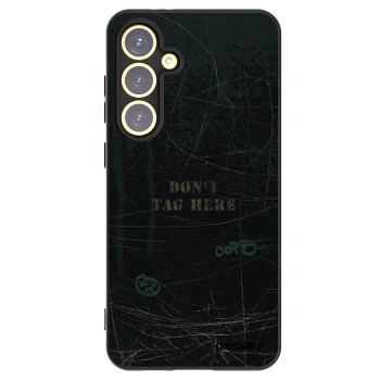 Picasee husă neagră din silicon pentru Samsung Galaxy S24 FE S721B - DON´T TAG