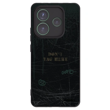 Picasee husă neagră din silicon pentru Xiaomi Redmi Note 14 5G - DON´T TAG