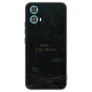 Picasee husă neagră din silicon pentru Motorola Moto G34 5G - DON´T TAG