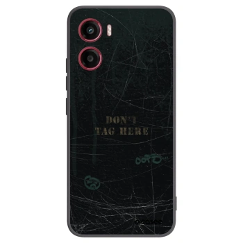 Picasee husă neagră din silicon pentru Motorola Moto G05 - DON´T TAG