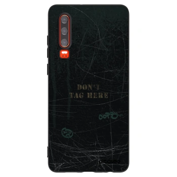 Picasee husă neagră din silicon pentru Huawei P30 - DON´T TAG