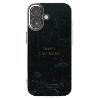 Picasee husă transparentă din silicon pentru Apple iPhone 17 - DON´T TAG