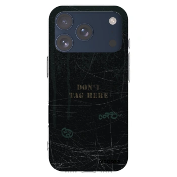 Picasee husă transparentă din silicon pentru Apple iPhone 17 Pro - DON´T TAG