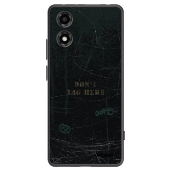 Picasee husă neagră din silicon pentru Motorola Moto E14 - DON´T TAG
