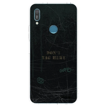 Picasee husă transparentă din silicon pentru Huawei Y6 2019 - DON´T TAG