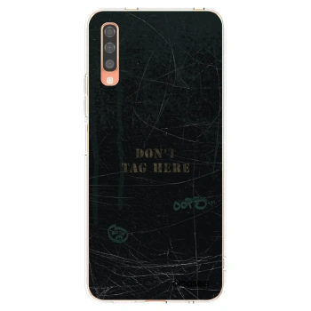 Picasee husă transparentă din silicon pentru Samsung Galaxy A70 A705F - DON´T TAG