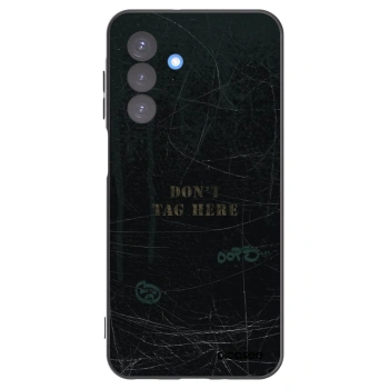 Picasee husă neagră din silicon pentru Samsung Galaxy A17 5G - DON´T TAG