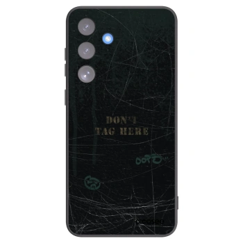 Picasee husă neagră din silicon pentru Samsung Galaxy S25 FE 5G - DON´T TAG