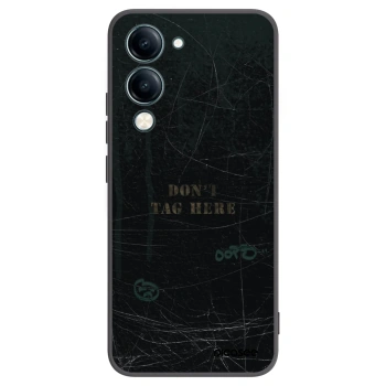 Picasee husă neagră din silicon pentru Vivo Y29s 5G - DON´T TAG