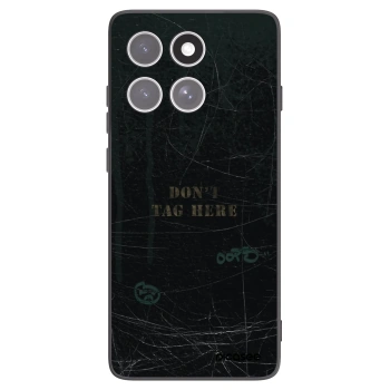 Picasee husă neagră din silicon pentru Motorola Edge 60 Fusion - DON´T TAG