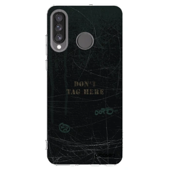 Picasee husă transparentă din silicon pentru Huawei P30 Lite - DON´T TAG