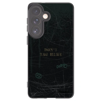 Picasee husă neagră din silicon pentru Samsung Galaxy S26+ - DON´T TAG