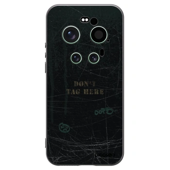 Picasee husă neagră din silicon pentru Xiaomi 17 Ultra - DON´T TAG