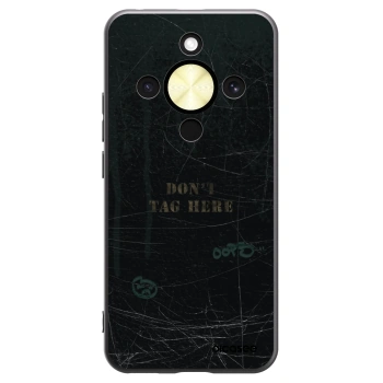Picasee husă neagră din silicon pentru Honor Magic8 Lite 5G - DON´T TAG