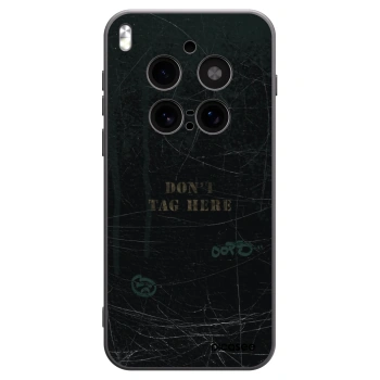 Picasee husă neagră din silicon pentru Vivo X300 Pro - DON´T TAG