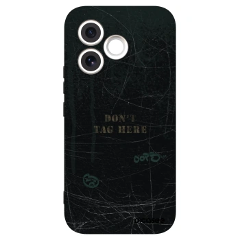 Picasee husă neagră din silicon pentru Honor 600 Lite - DON´T TAG
