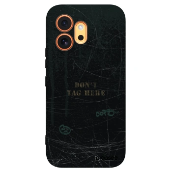 Picasee husă neagră din silicon pentru Honor 600 - DON´T TAG