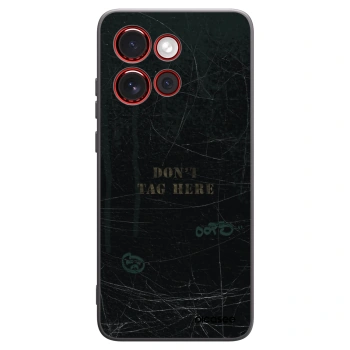 Picasee husă neagră din silicon pentru Motorola Edge 60 Neo 5G - DON´T TAG