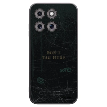 Picasee husă neagră din silicon pentru Motorola Moto G77 - DON´T TAG