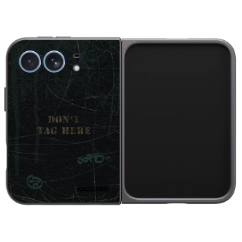 Picasee husă neagră din silicon pentru Apple iPhone Duo - DON´T TAG