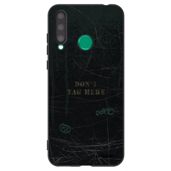 Picasee husă neagră din silicon pentru Honor 20 Lite - DON´T TAG