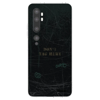 Picasee husă transparentă din silicon pentru Xiaomi Mi Note 10 (Pro) - DON´T TAG