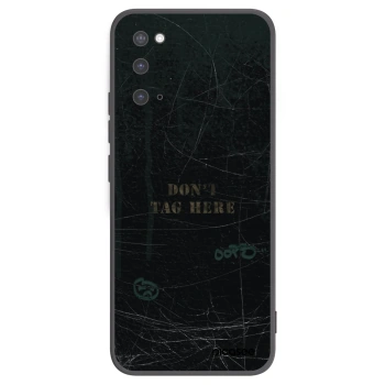 Picasee husă neagră din silicon pentru Samsung Galaxy S20 G980F - DON´T TAG