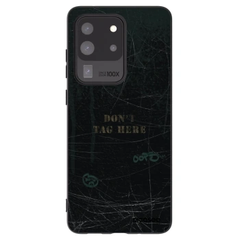 Picasee husă neagră din silicon pentru Samsung Galaxy S20 Ultra 5G G988F - DON´T TAG