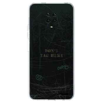 Picasee husă transparentă din silicon pentru Xiaomi Redmi Note 9 Pro - DON´T TAG