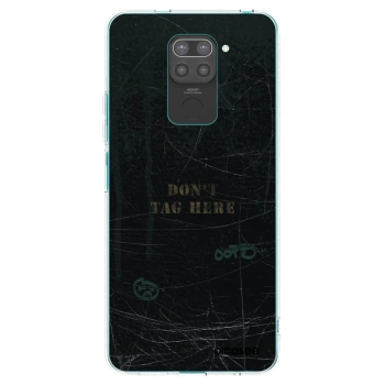 Picasee husă neagră din silicon pentru Xiaomi Redmi Note 9 - DON´T TAG