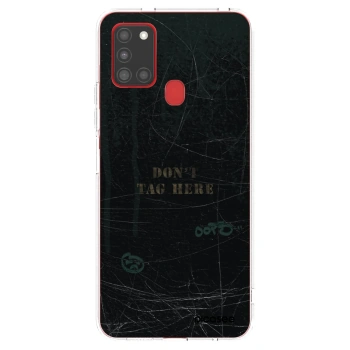 Picasee husă transparentă din silicon pentru Samsung Galaxy A21s - DON´T TAG