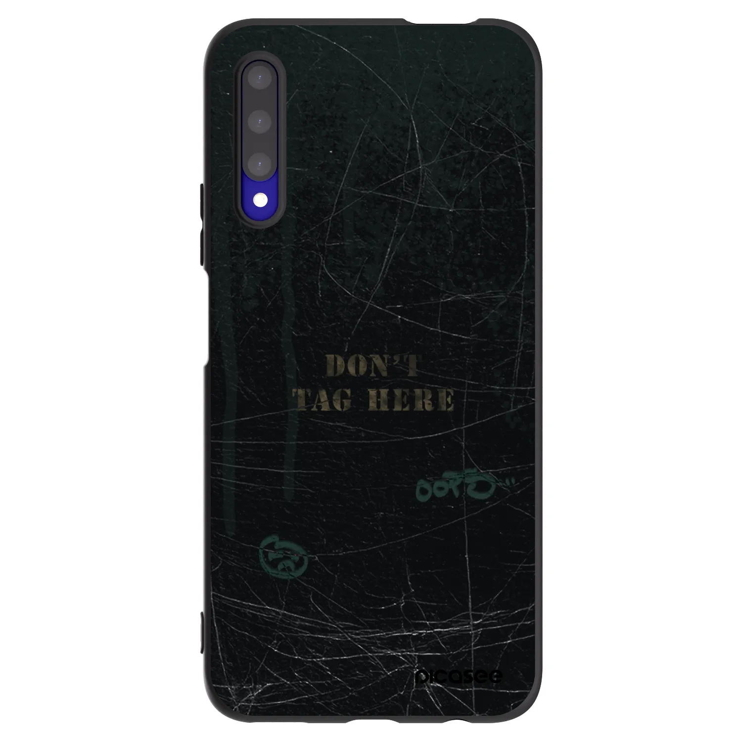 Picasee husă neagră din silicon pentru Honor 9X Pro - DON´T TAG