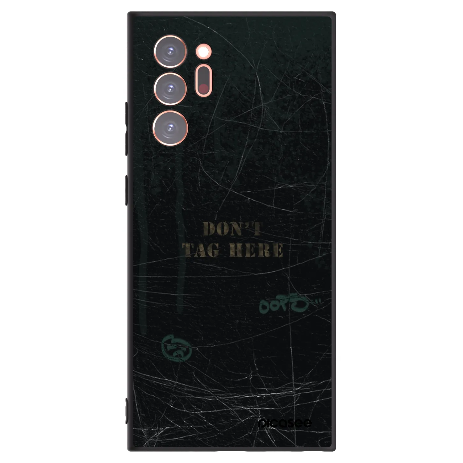 Picasee husă neagră din silicon pentru Samsung Galaxy Note 20 Ultra - DON´T TAG