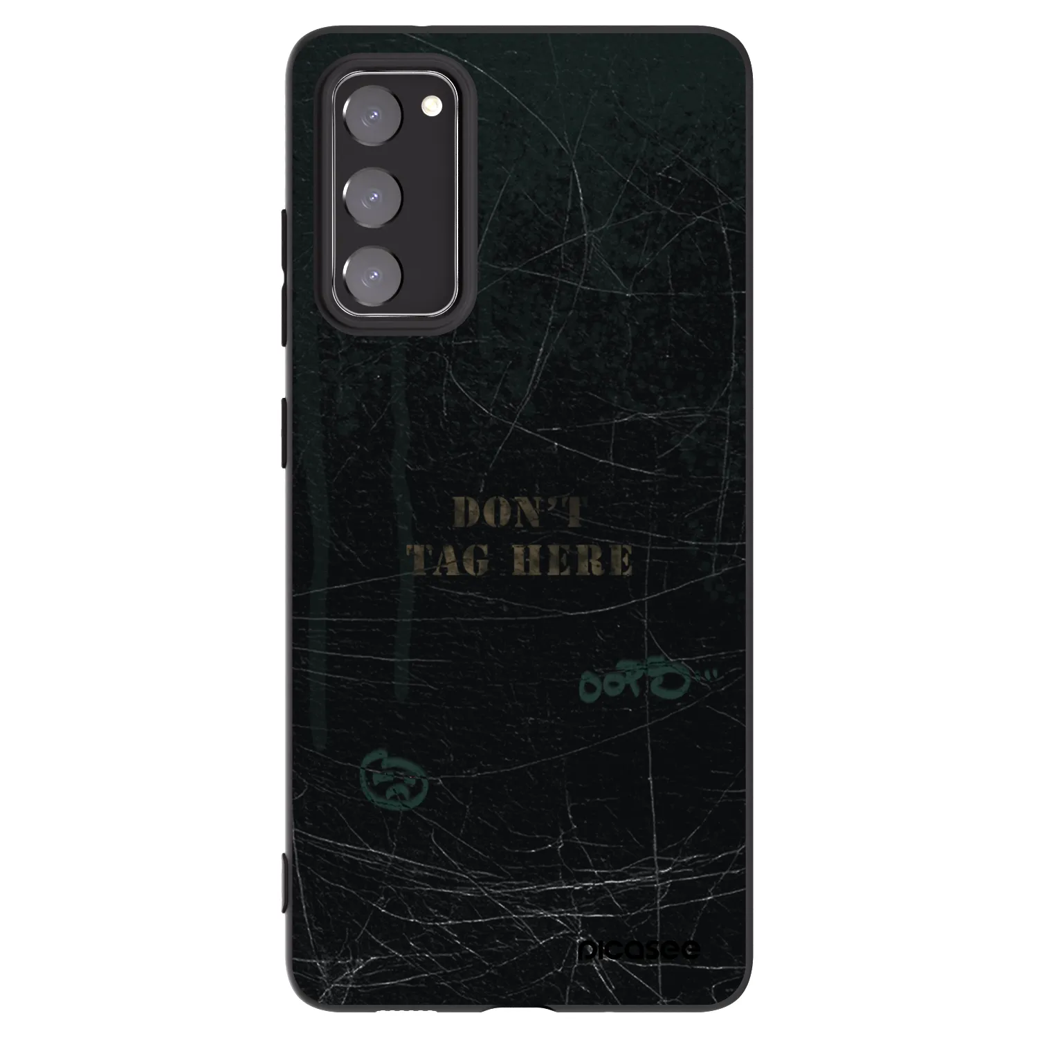 Picasee husă neagră din silicon pentru Samsung Galaxy S20 FE - DON´T TAG