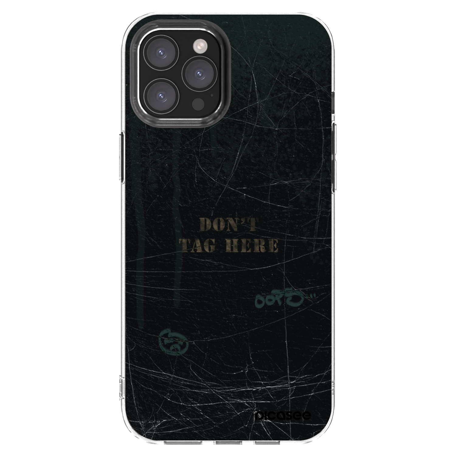 Picasee husă transparentă din silicon pentru Apple iPhone 12 Pro Max - DON´T TAG