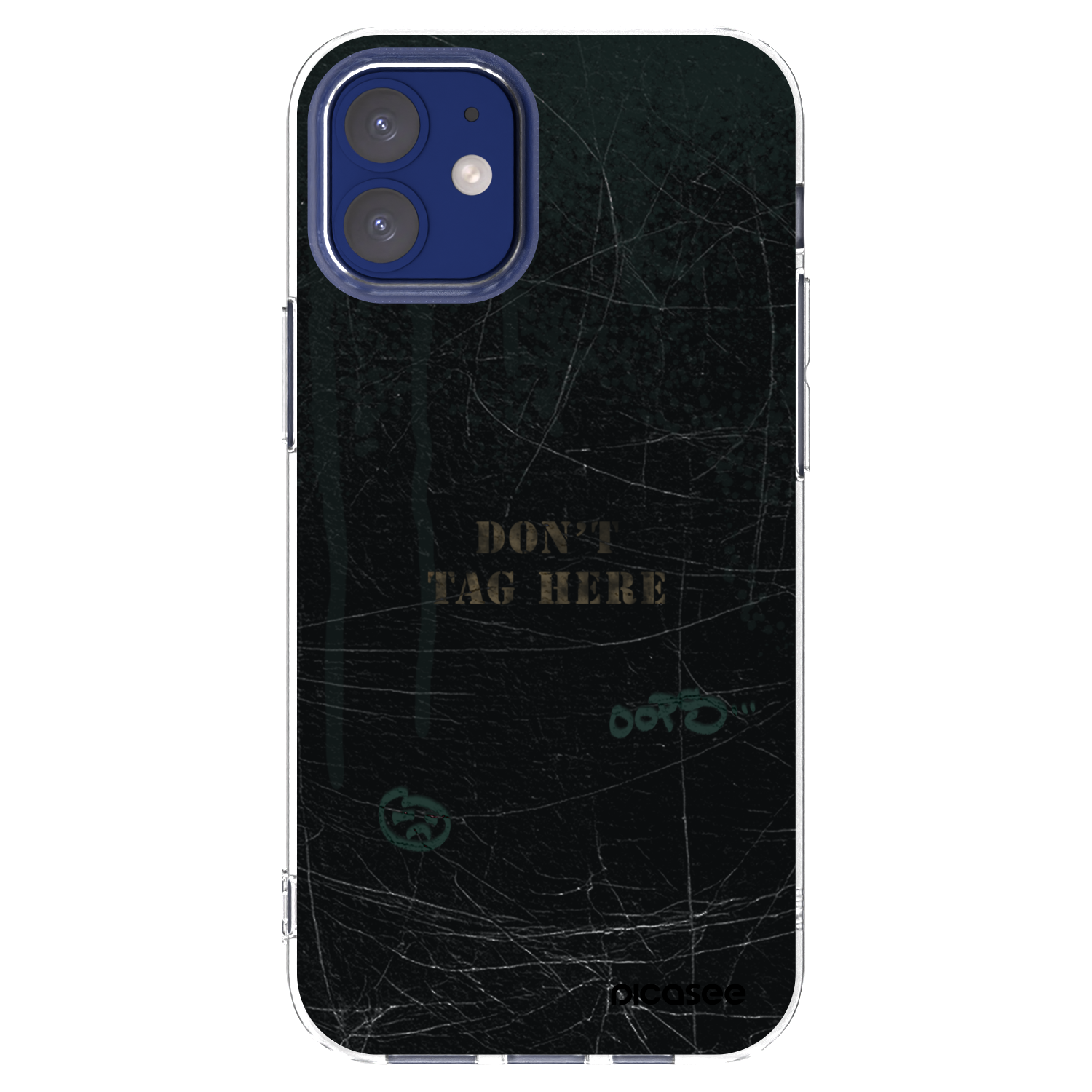 Picasee husă transparentă din silicon pentru Apple iPhone 12 mini - DON´T TAG