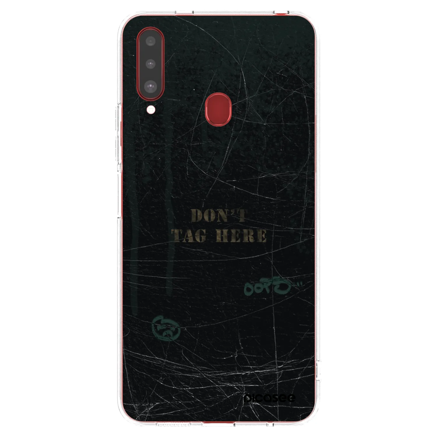 Picasee husă transparentă din silicon pentru Samsung Galaxy A20s - DON´T TAG